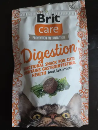 Brit Care Cat Snack Digestion, na trávení, pamlsek, 50 g
