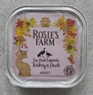 Rosie's Farm Two Bird Casserole Turkey & Duck, krůtí a kachní dušené, vanička, 100 g