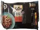 Sheba Select Slices šťavnatý výběr ve šťávě, vybrané plátky, kapsičky, 4× 85 g