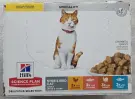 Hill's Science Plan Sterilised Cat Delicious Selection, lahodný výběr pro kastrované, kapsičky, 12× 85 g