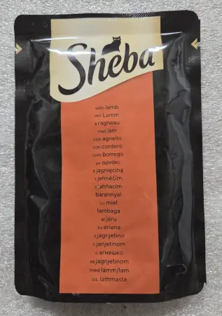 Sheba s jehněčím, kapsička, 85 g