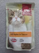 Dein Bestes mit Huhn in Sauce, kuřecí v omáčce, kapsička, 100 g