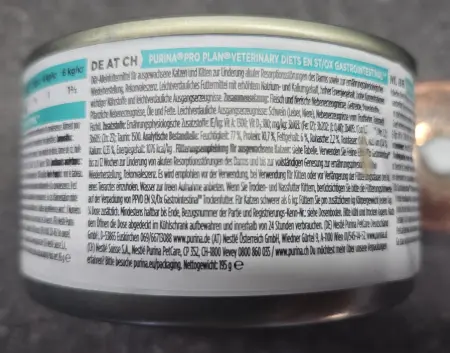 Purina Pro Plan Veterinary Diets EN St/Ox Gastrointestinal Mousse, veterinární dieta na trávení, konzerva, 195 g