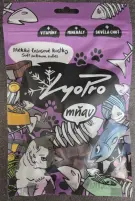 Lyopro mňau Měkké lososové kostky, pamlsek, 70 g