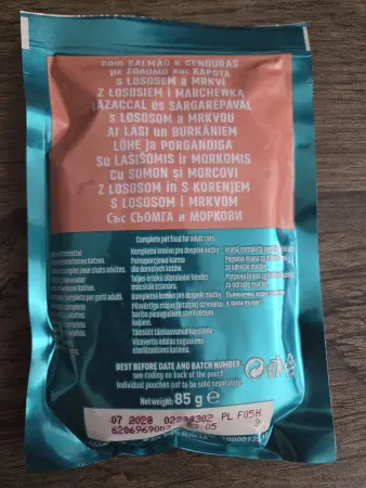Purina ONE Sterilcat s lososem a mrkví, pro kastrované, kapsička, 85 g
