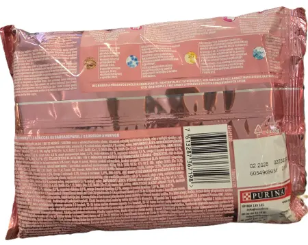 Purina ONE Junior s lososem a mrkví, pro koťata, kapsičky, 4× 85 g