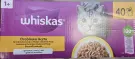 Whiskas 1+ Drůbeží Hody v želé, kapsičky, 40× 85 g