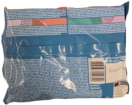 GOURMET Perle DUO multipack kuře a hovězí, krůta a jehněčí, telecí a kachna, králík a zvěřina, kapsičky, 4× 85 g