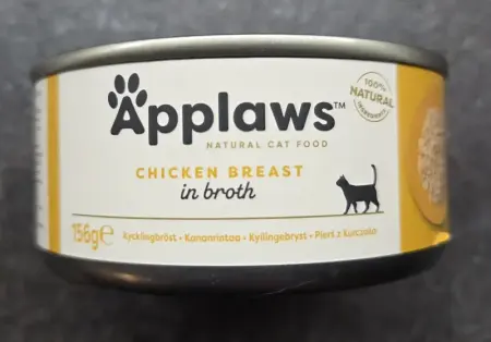Applaws Chicken Breast in Broth, kuřecí prsa ve vývaru, konzerva, 156 g
