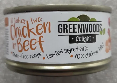 Greenwoods Delight Kuřecí filet s hovězím ve vývaru