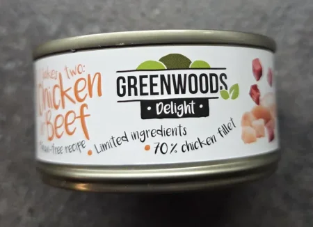 Greenwoods Delight Kuřecí filet s hovězím ve vývaru